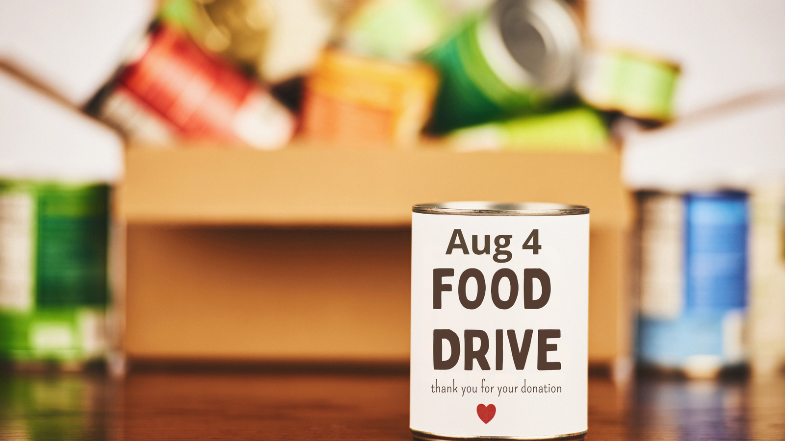 August 4 Food Drive