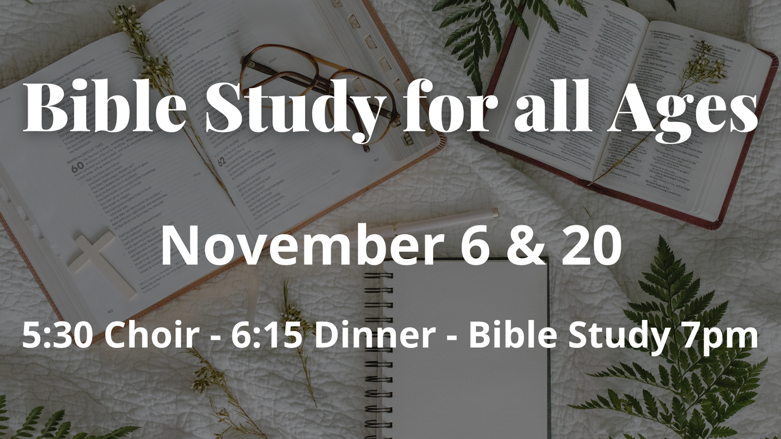 Wednesday Bible Study November 2024 combined