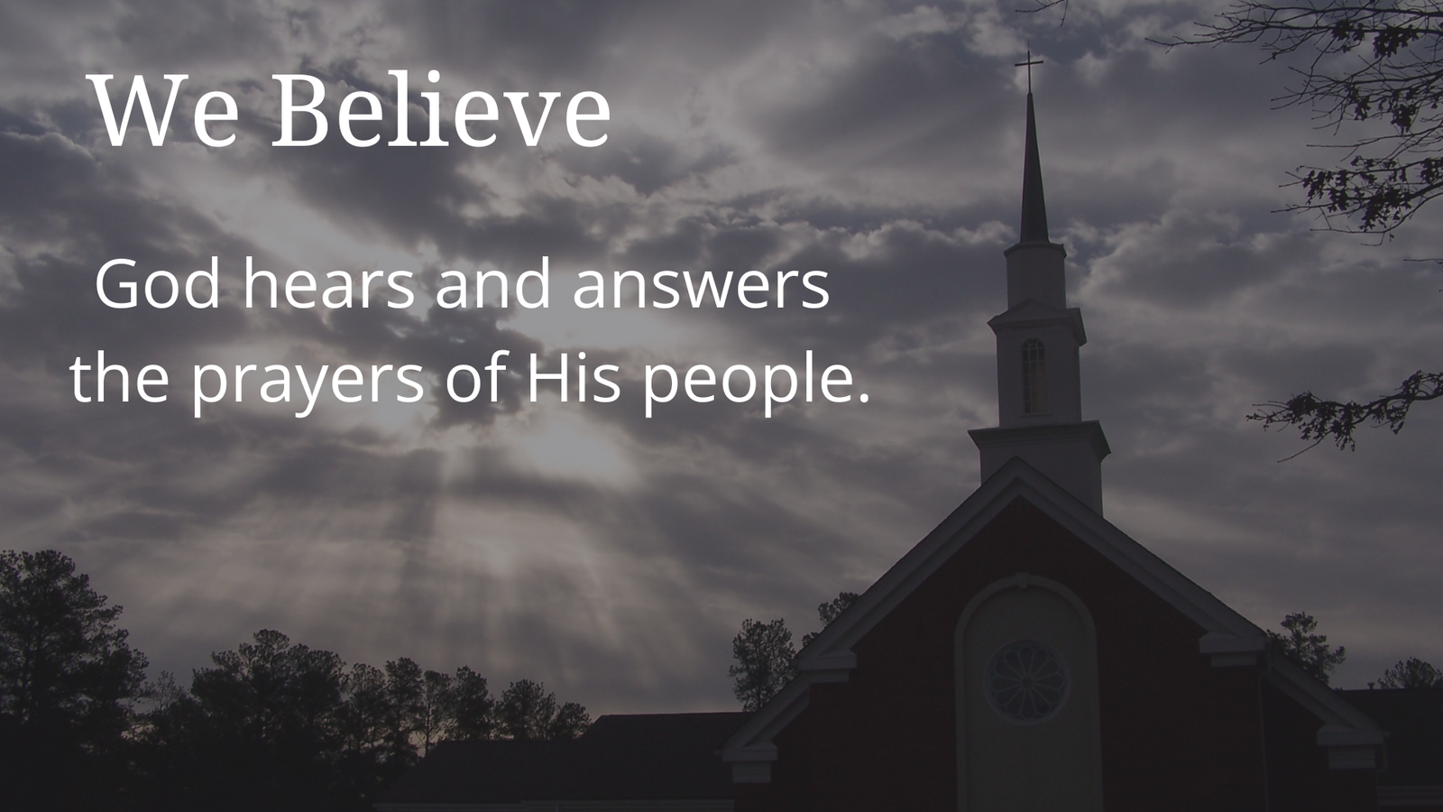 We Believe