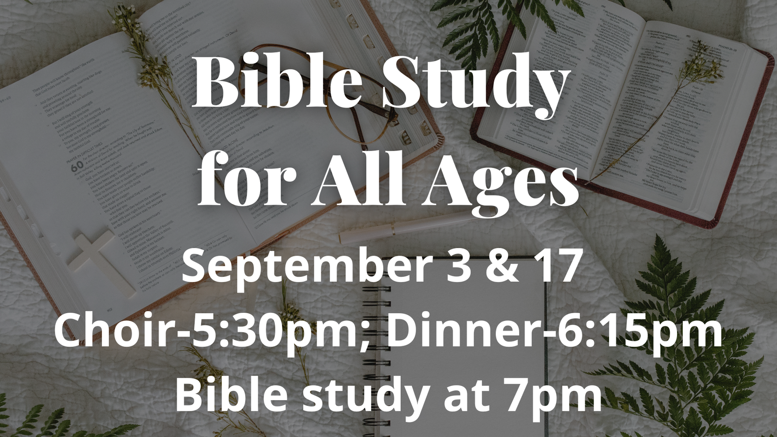 Sept Bible Studies