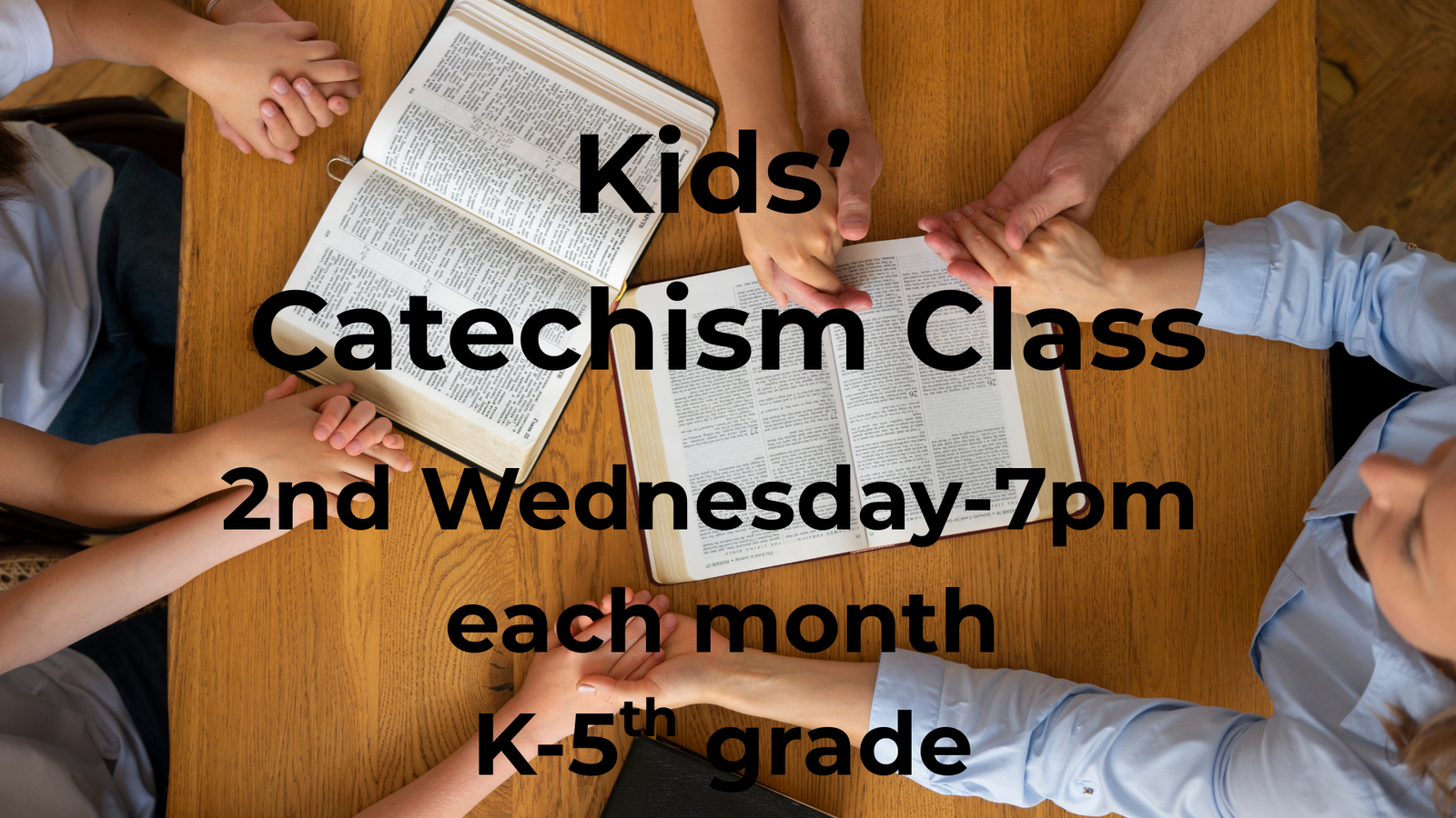 Kids' Catechism Class