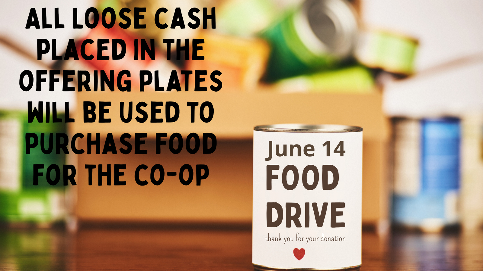 June Food Drive