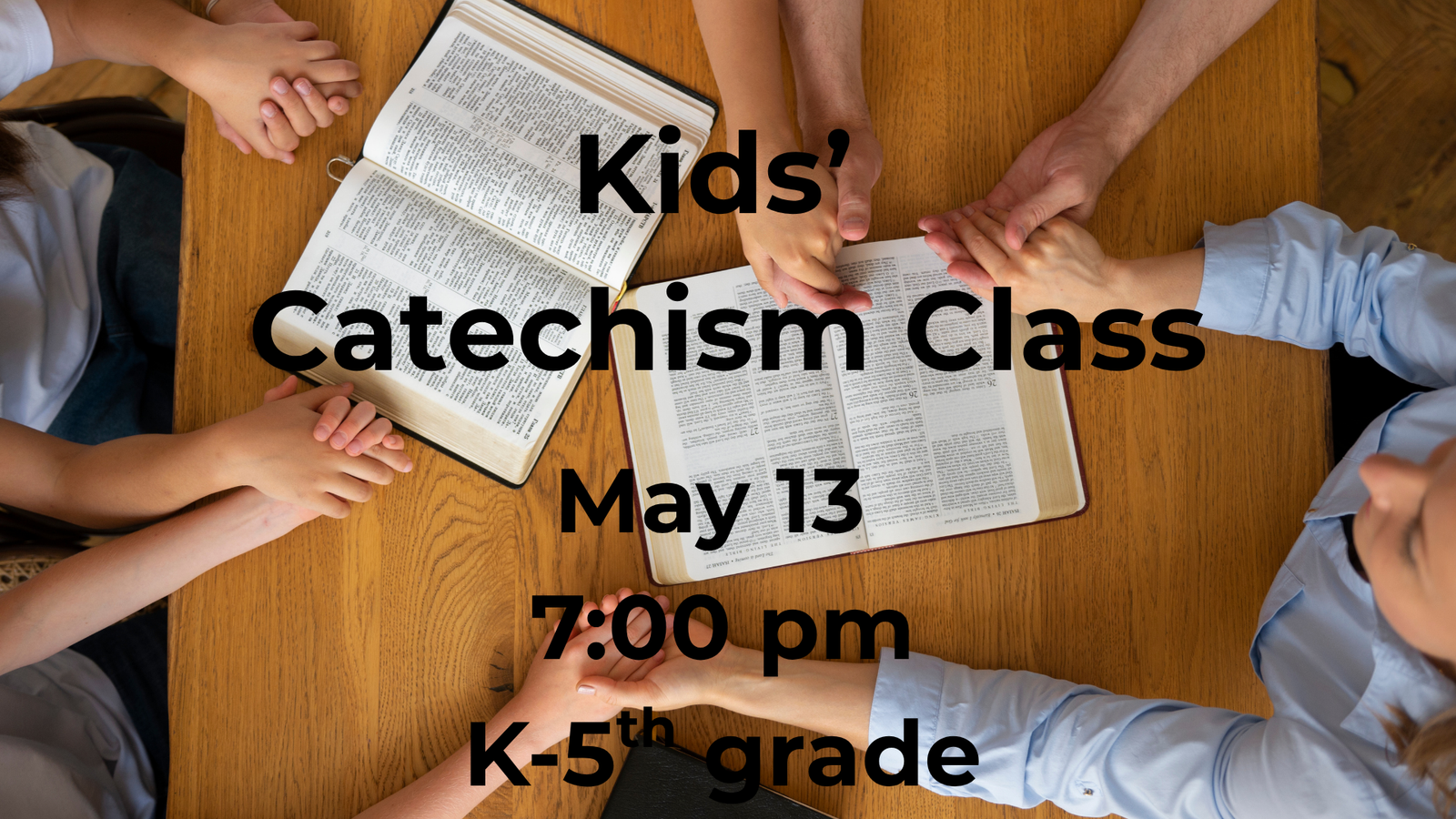 Kids Catechism Class