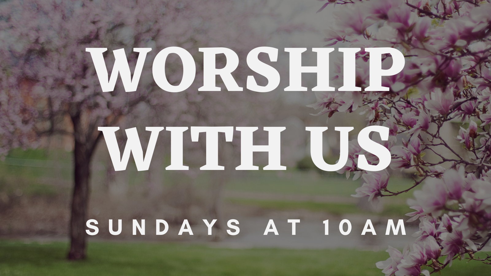 Worship Sundays at 10AM